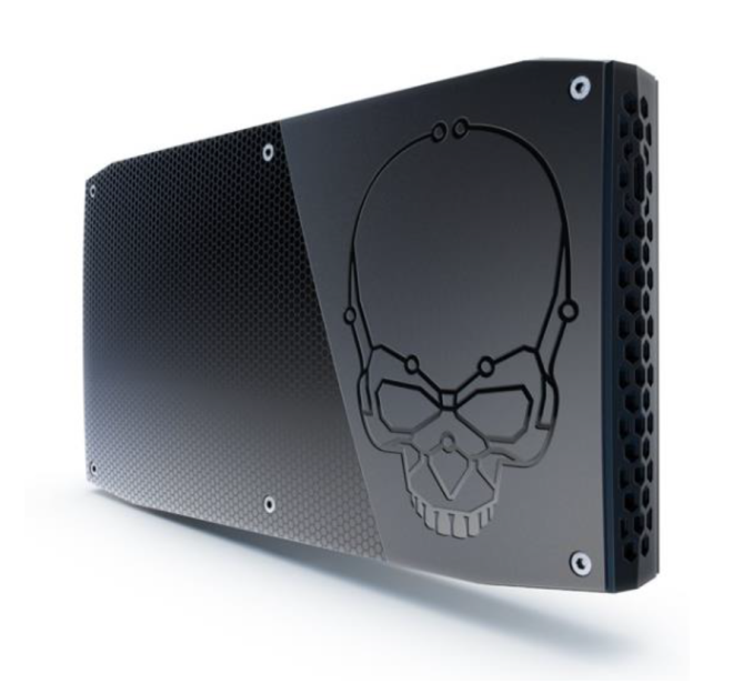 New gaming mini-pc, Skull of Intel shining with i7 Core 6770HQ