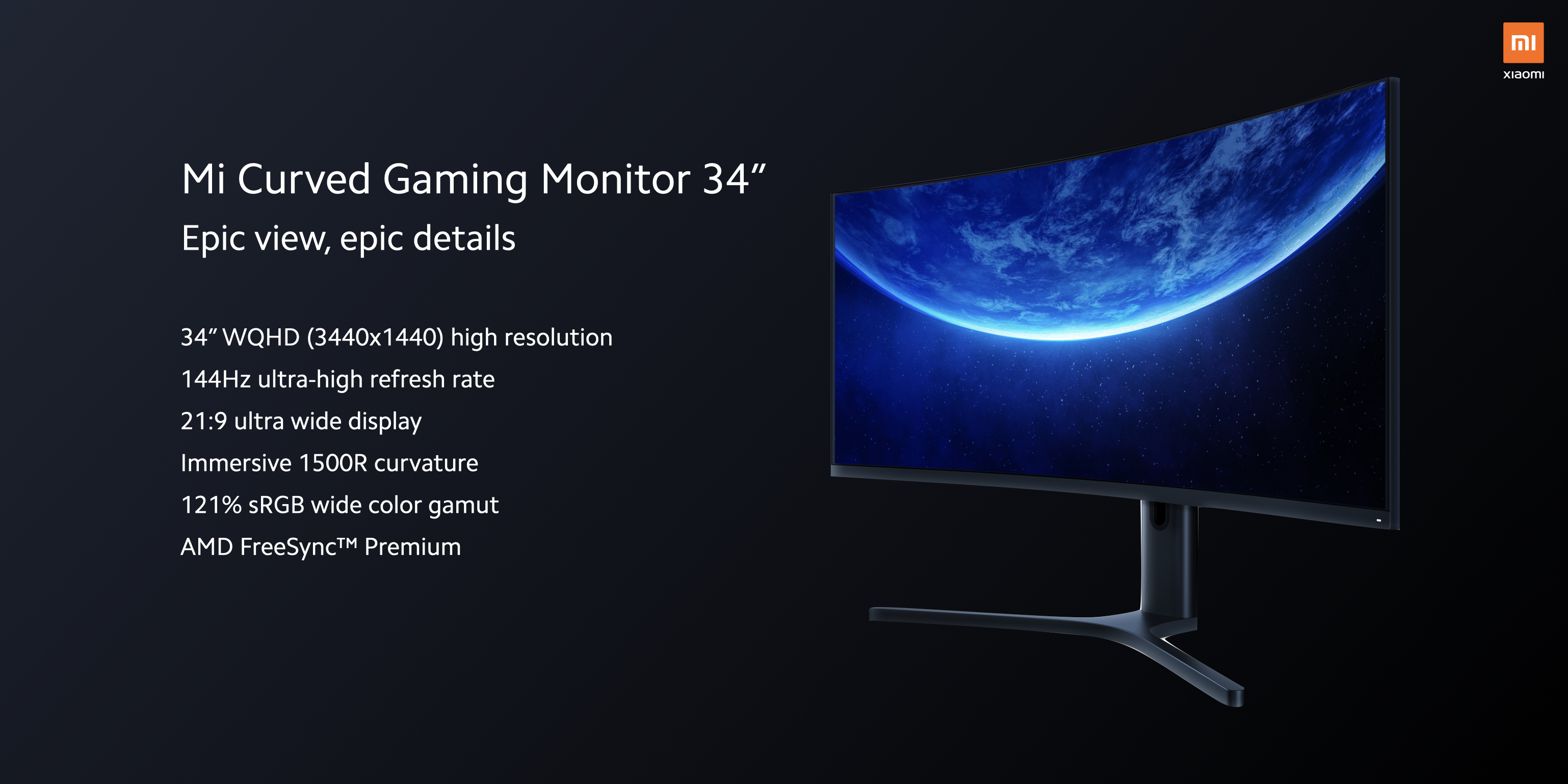 Xiaomi Curved Gaming 34