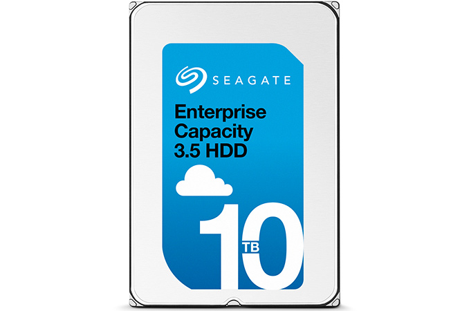 Seagate 10 TB’lık hardisklerini duyurdu