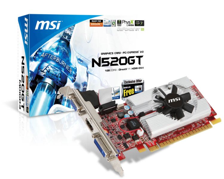 MSI GeForce GT 520