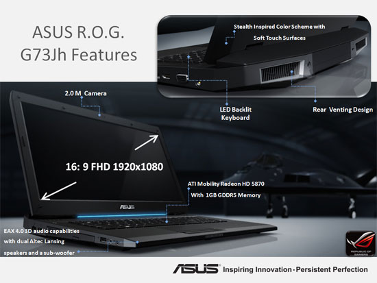  Asus G73JH OS and Drivers 