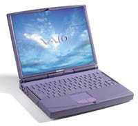 Sony VAIO PCG-818 Pentium II 300 Notebook