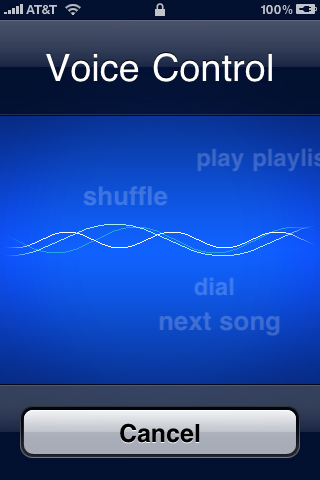 How To Use Voice Control On The Apple Iphone 3gs Smartphones ...