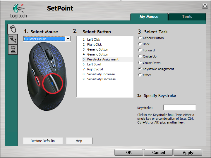 Bepalen Verschuiving Correctie Software Features - Logitech G5 Laser Mouse: When an update is not worthy  of a new name