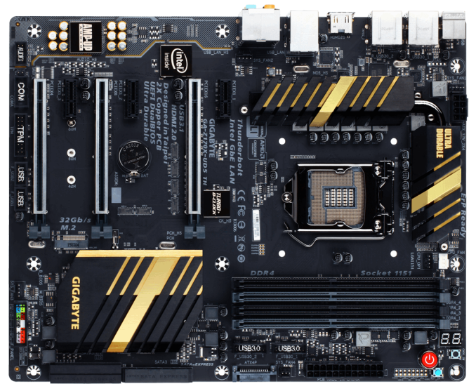 The Gigabyte Z170x Ud5 Th Motherboard Review An Entry To Thunderbolt 3