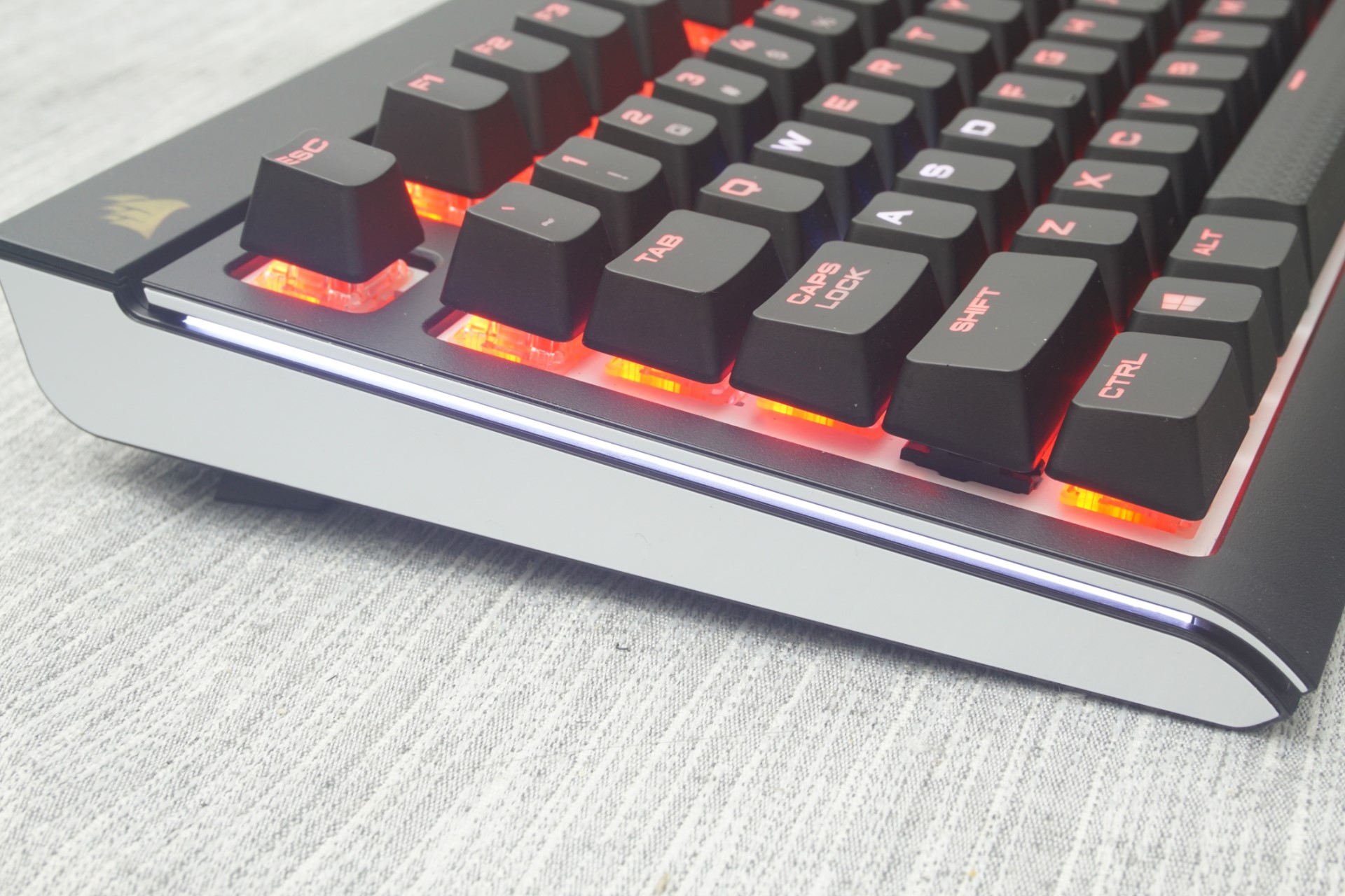 rulle I virkeligheden Taknemmelig The Corsair Strafe RGB Mechanical Keyboard - The Corsair Strafe RGB  Mechanical Keyboard Review with MX Silent (Red) Switches