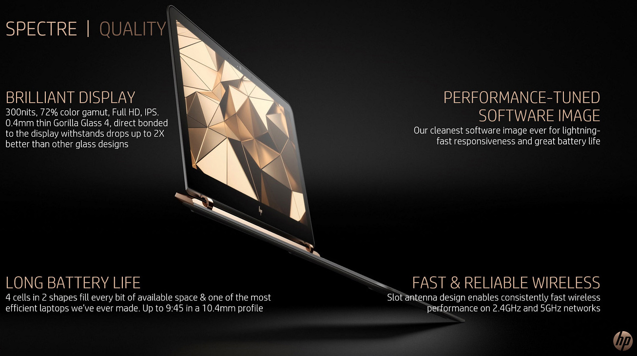 HP launches new Spectre, a thin laptop aimed at elevating its brand