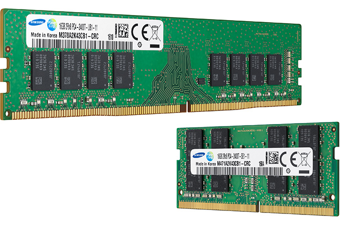 kredit oversøisk Energize Samsung Begins To Produce DDR4 Memory Using '10nm Class' Process Tech