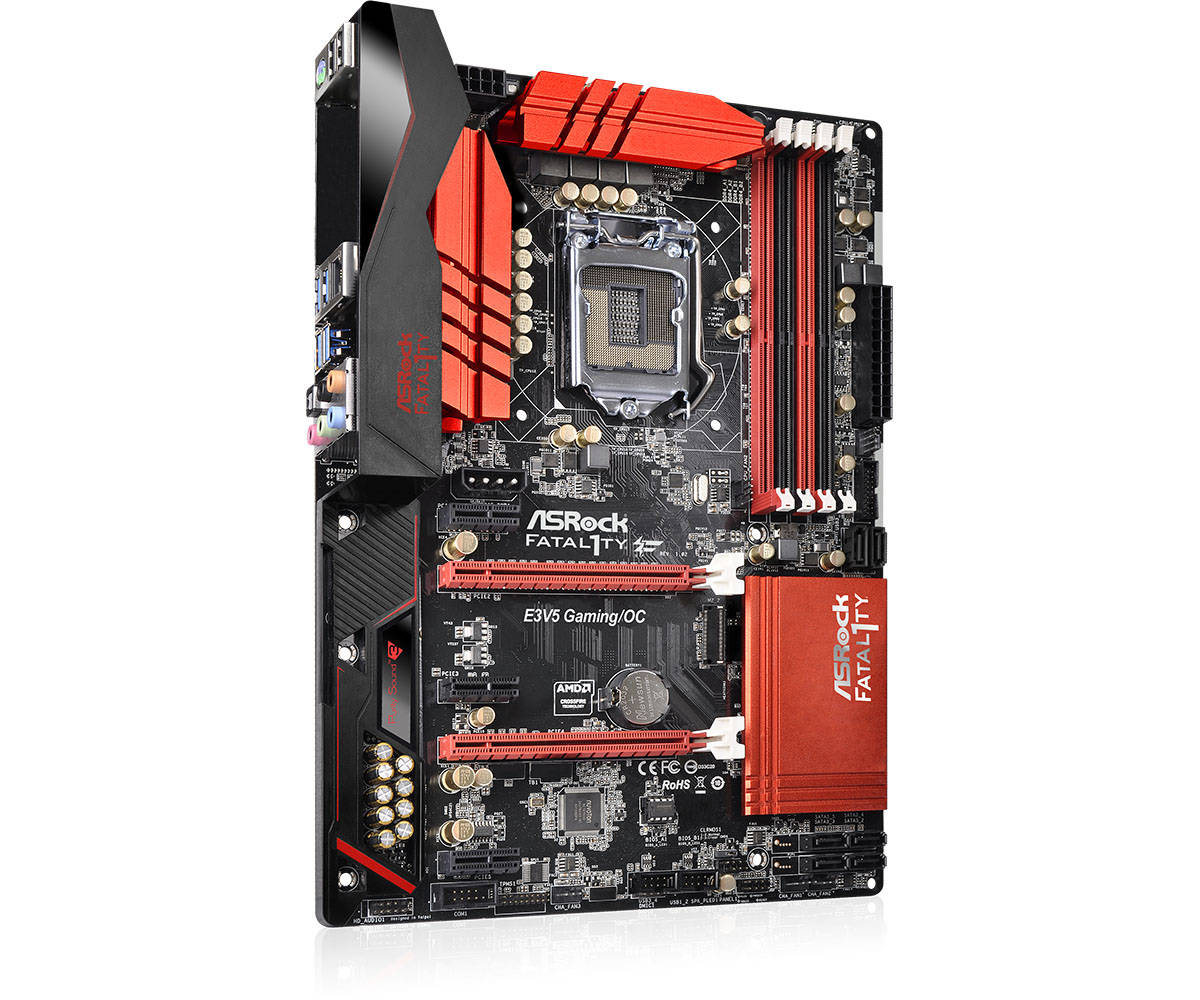 Board Features And Visual Inspection The Asrock v5 Performance Gaming C232 Motherboard Review