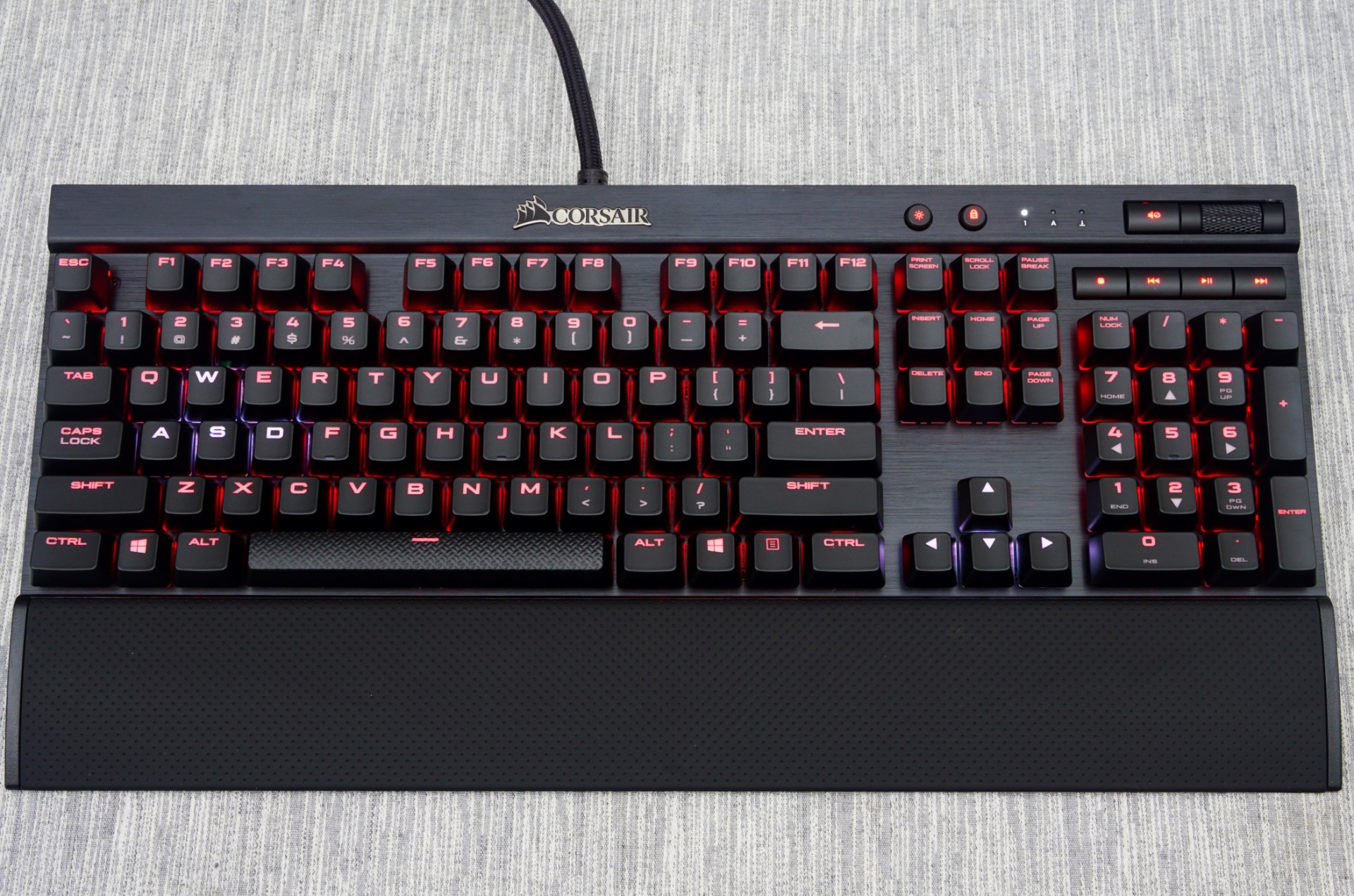 The Corsair K70 RGB RAPIDFIRE Mechanical Keyboard Review