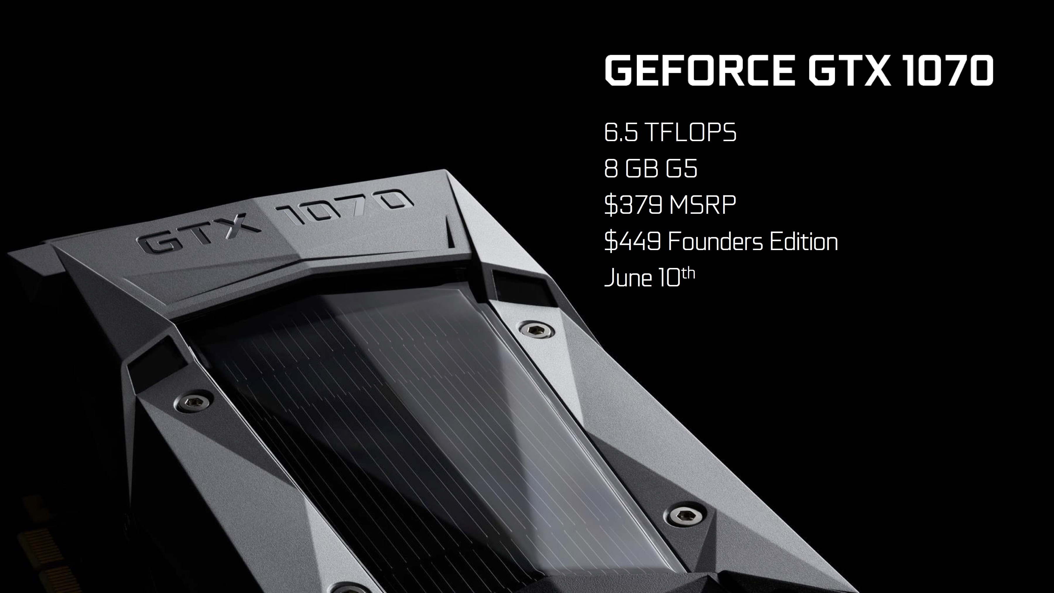 GeForce GTX 1080 \u0026 GTX 1070: Coming 