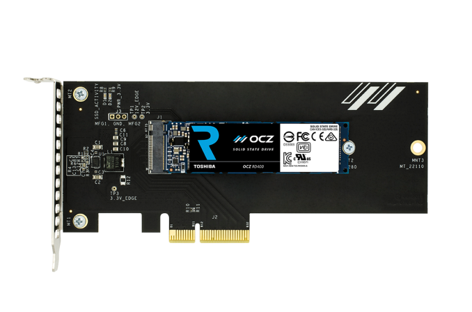 The OCZ RD400 (256GB, 512GB, M.2 SSD Review