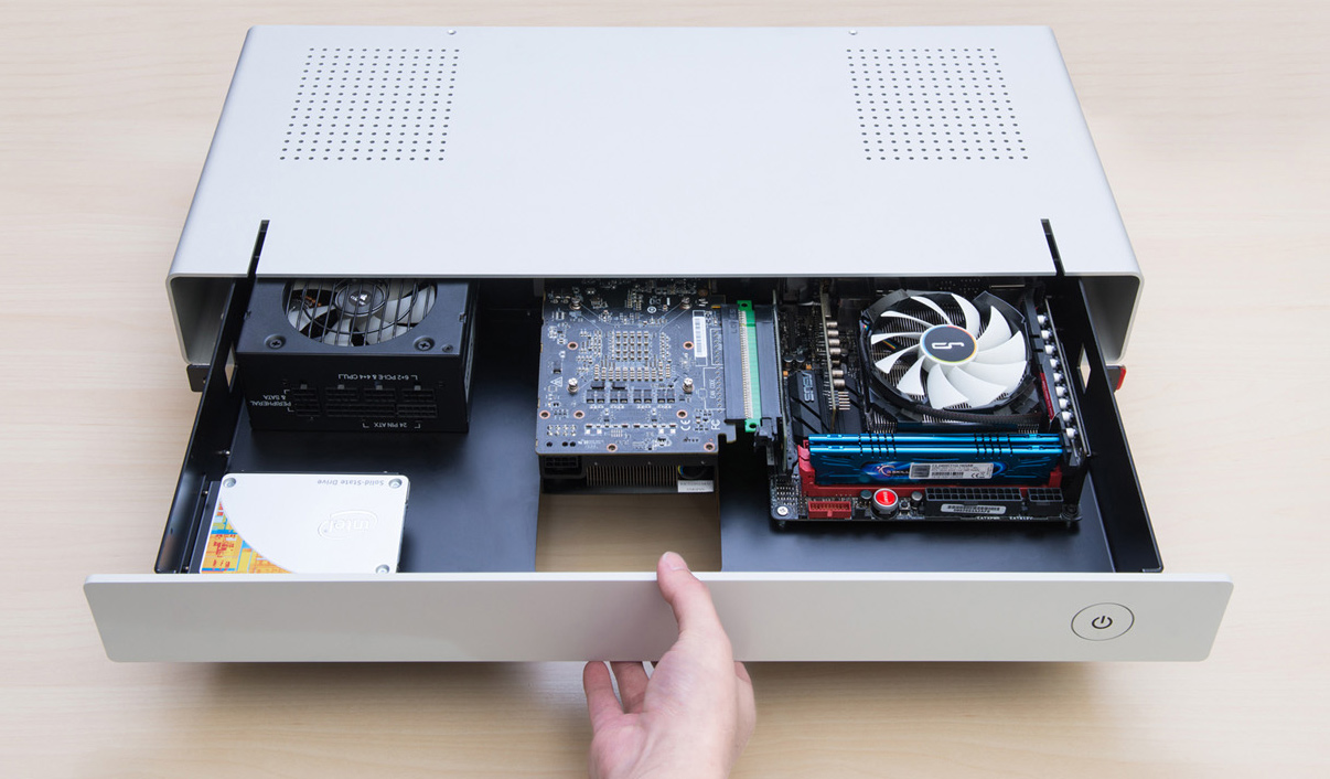 Cryorig Unveils Mac Pro Like Pc Case For Gaming Pcs Ultra Slim Desktop Chassis