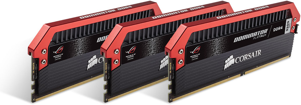 anden fort Ryd op Corsair Launches Dominator Platinum Memory Modules for ASUS ROG Systems