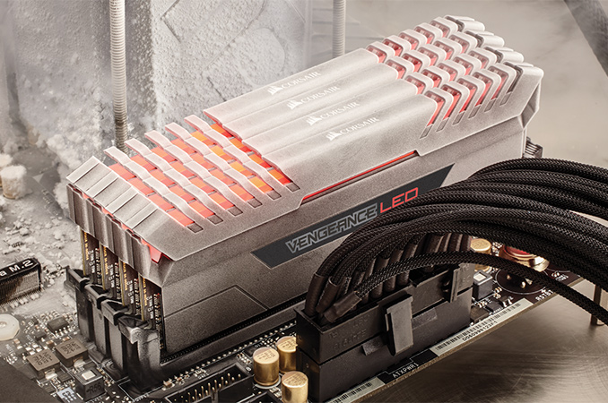 Corsair Unveils Vengeance LED Modules: DDR4 Gets Lighting, 4333 MT