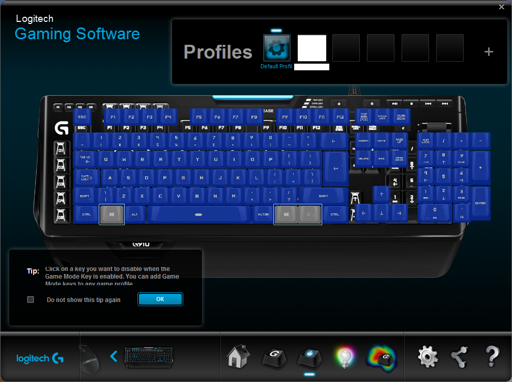Logitech Gaming Software & ARX Application - The Logitech G910 Spectrum Mechanical Keyboard