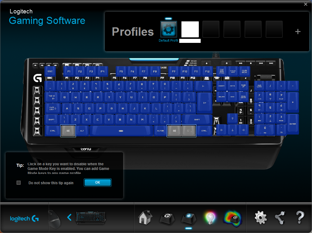 Logitech Gaming & ARX Control Application - The Logitech G910 Orion Spectrum Mechanical Keyboard Review