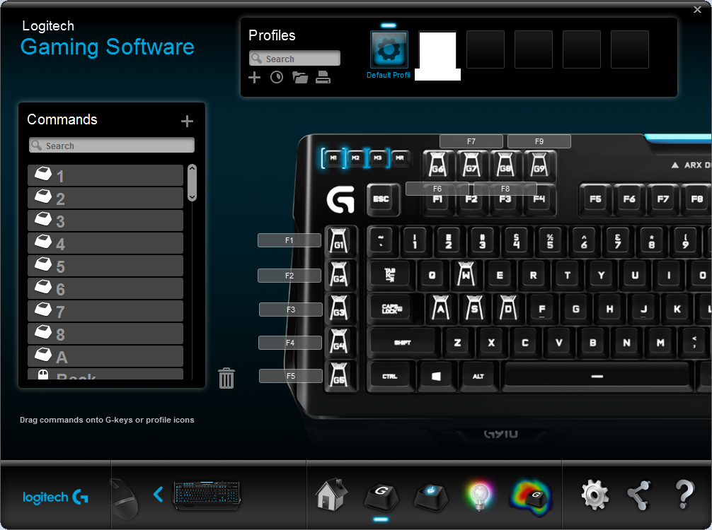 forråde Snavset kapitalisme Logitech Gaming Software & ARX Control Application - The Logitech G910  Orion Spectrum Mechanical Keyboard Review