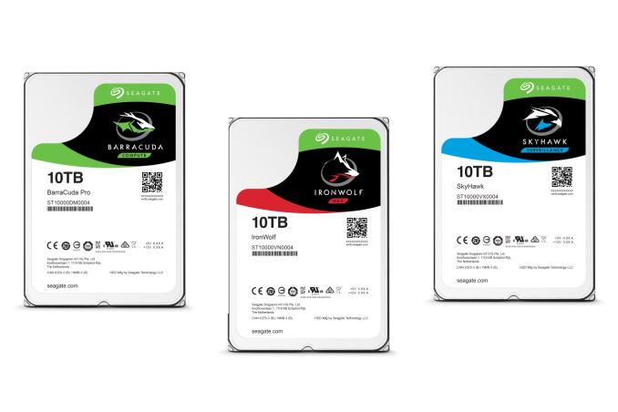 Seagate's New 'Guardian Series' Portfolio Brings 10TB Helium HDDs