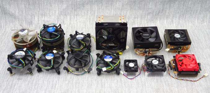 Battle Of The Cpu Stock Coolers 7x Intel Vs 5x Amd Plus An Evo 212