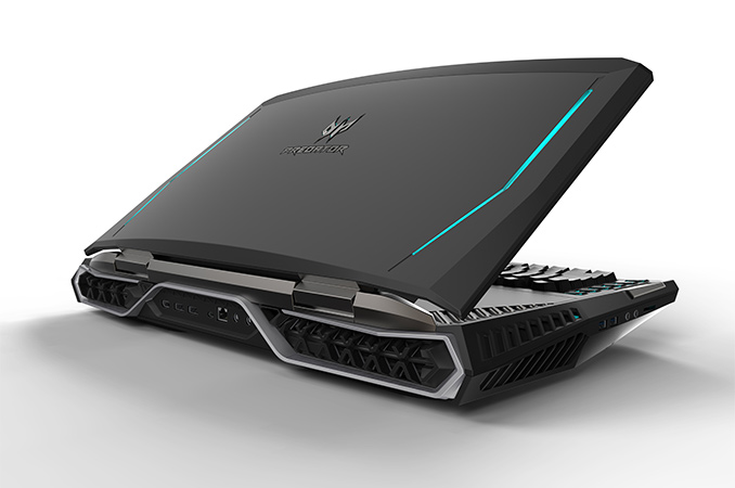 Acer Predator 21X - Curved 21-inch gaming laptop with Kaby Lake quad and  GTX 1080 SLI 