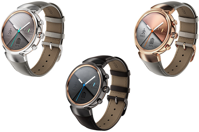 ASUS ZenWatch 3 Announced: Round Display, Snapdragon Wear 2100