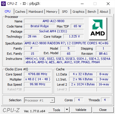Amd 7th Gen Bristol Ridge And Am4 Analysis Up To A12 9800 50 A3 Chipset Oems First Pibs Later