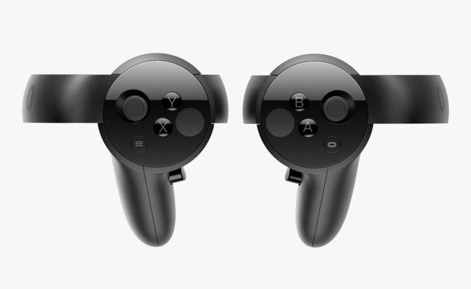 touch controllers with vive