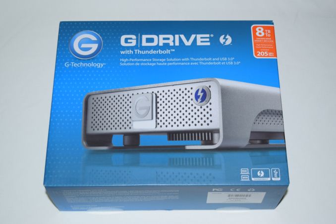 G-Technology G-Drive with Thunderbolt 8TB Capsule Review