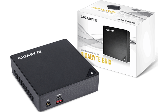 GIGABYTE Updates BRIX SFF PCs with Intel's Kaby Lake CPUs