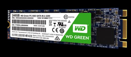 Western Digital Introduces WD And WD Green SSDs