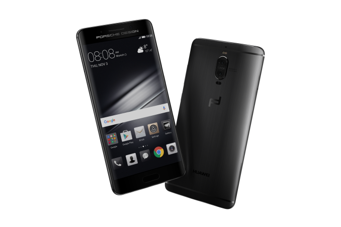 Verkeerd Assimilatie studio Huawei Mate 9 Porsche Design Launched: Curved 5.5-inch 1440p, Kirin 960,  6GB/256GB, $1300, non-US