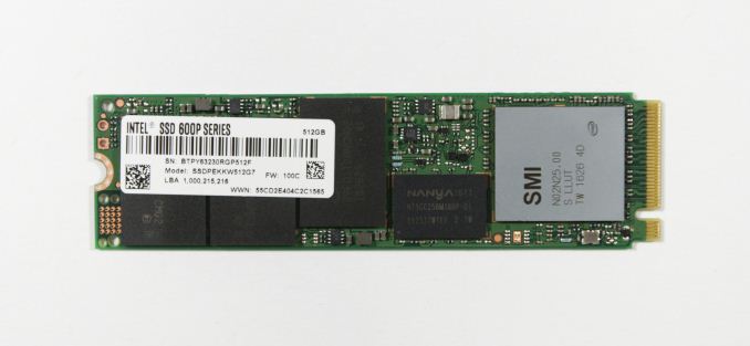 The Intel SSD 600p (512GB)