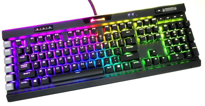 The Gaming K95 RGB Platinum Mechanical Keyboard
