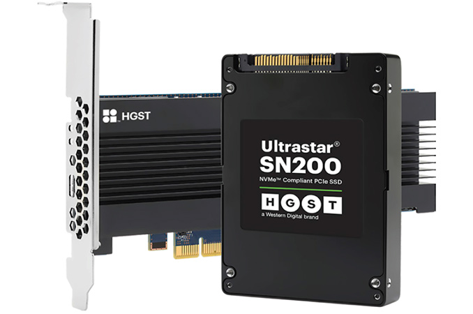 HGST Ultrastar SN200 Accelerator: 7.68 TB Capacity, 6.1 GB/s Read