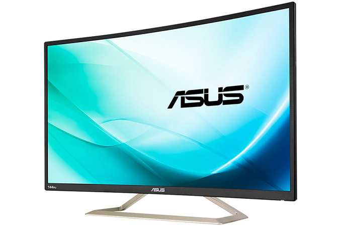 ASUS VA326H and VA326N-W: 31.5-Inch Curved 144 Hz FHD Displays for