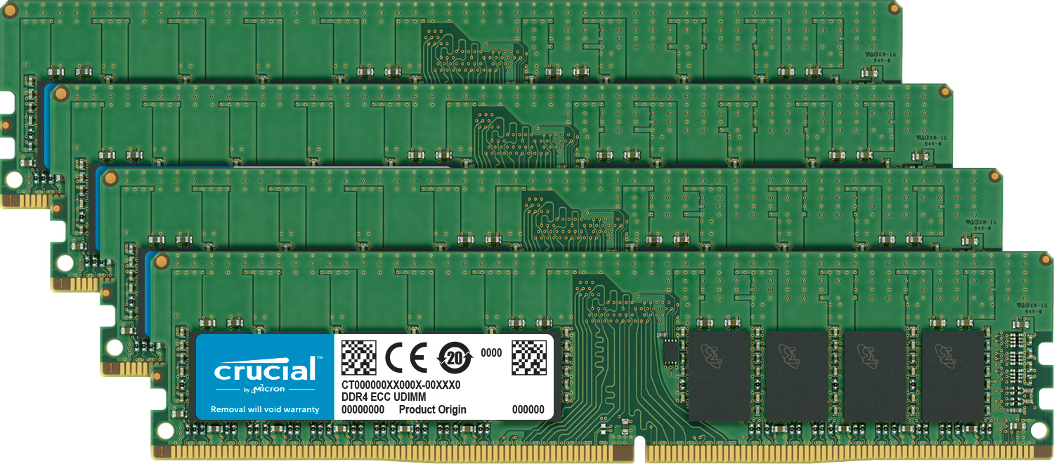 Crucial Announces DDR4-2666 DIMMs for Upcoming Server Platforms