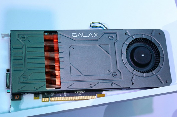 GALAX Shows Off Single-Slot GeForce GTX 1070 Graphics