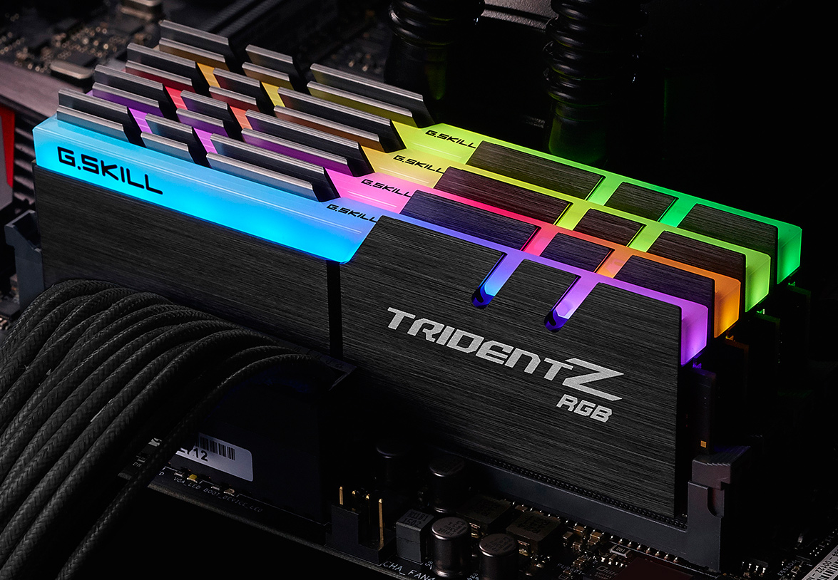 control show software Illumination RGB DDR4 G.Skill Announces Trident Z to