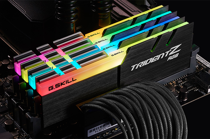 G Skill Announces Trident Z Rgb Illumination To Ddr4