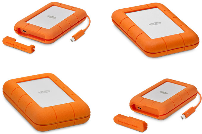 Disque dur externe LaCie Rugged Thunderbolt 2 To USB 3.0 (STEV2000400