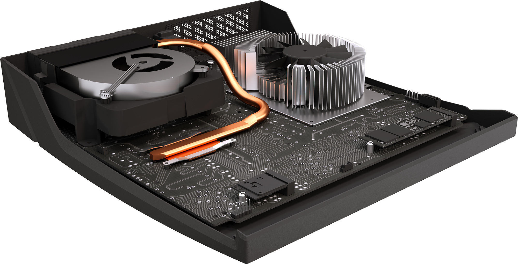 ASUS VivoPC X: Core i5, GeForce GTX 1060, 512 GB SSD, 5-Liter 