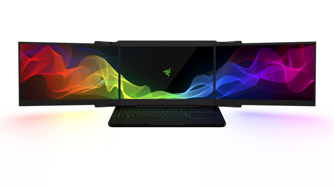 forfriskende Barbermaskine syv Razer Reveals Their Triple Monitor Gaming Laptop Concept: Project Valerie