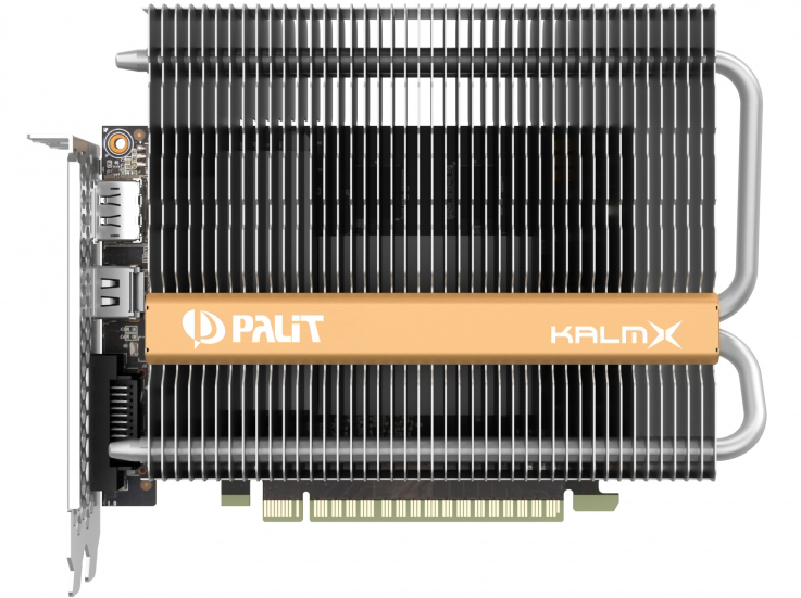 Palit Announces KalmX: A Passively-Cooled GeForce GTX 1050 Ti