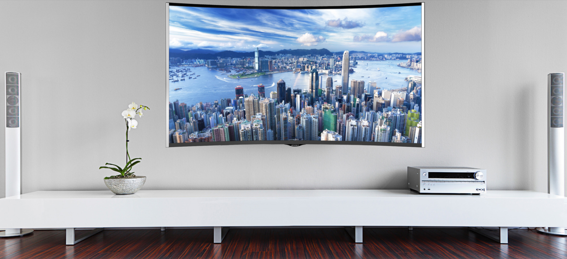 JapanNext JN-VC490UHD and JN-VC550UHD: 49-55 inch, Curved 4K 
