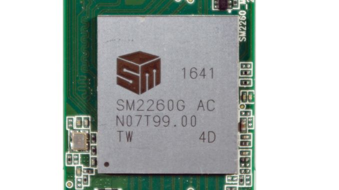 Silicon motion sm2263 controller пропал ssd