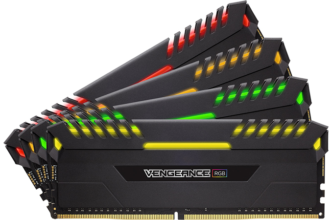 Corsair Vengeance RGB DDR4 Memory Modules with LEDs Now on Sale