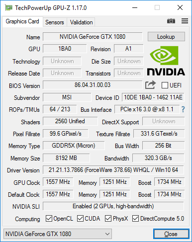 GPU - MSI GT83VR Titan Review: 1080 Times 3