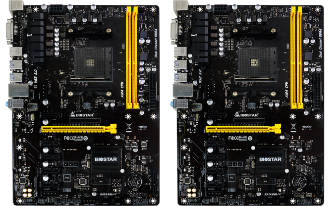 BIOSTAR Reveals Two AMD AM4 Mining Motherboards