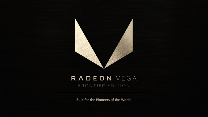 Radeon frontier hot sale